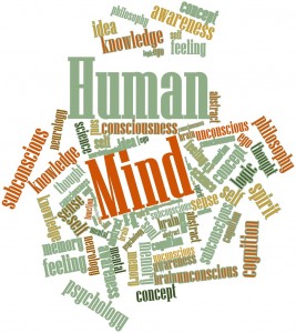 Word cloud for Human Mind